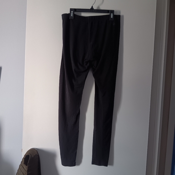 ICEBREAKER Black Stretch Wool Leggings S - Picture 4 of 6